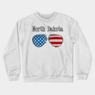 AMERICA PILOT GLASSES NORTH DAKOTA Crewneck Sweatshirt